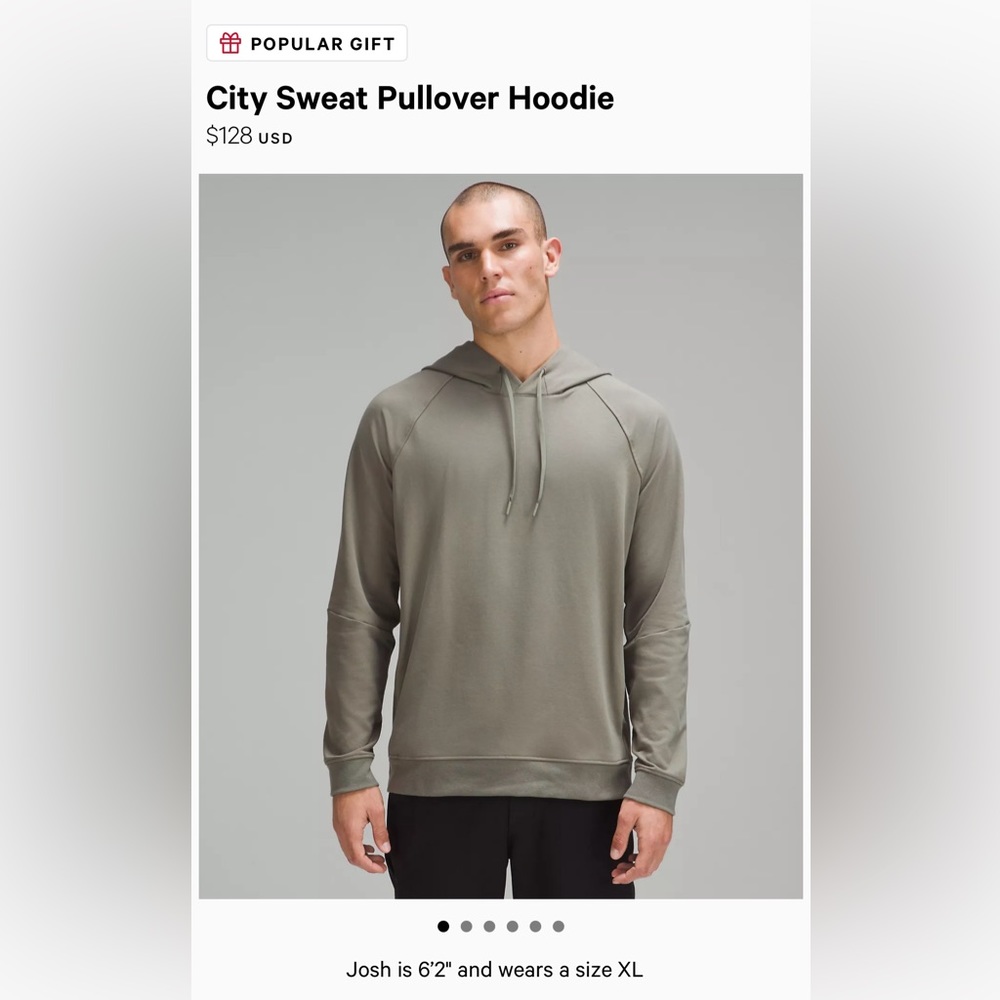 lululemon City Sweat Pullover Hoodie